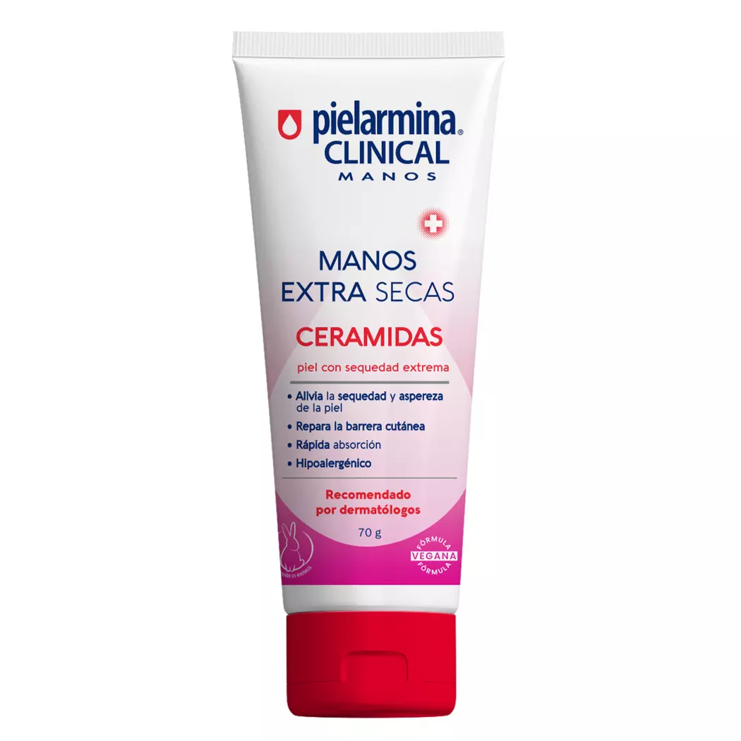 CREMA DE MANOS EXTRA SECA CERAMIDAS 70 GRS