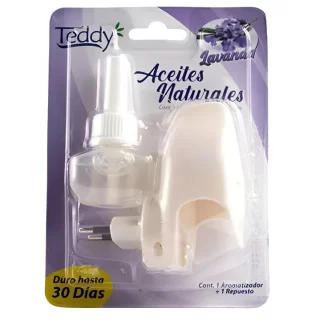 AROMATIZADOR ENCHUFE TEDDY LAVANDA