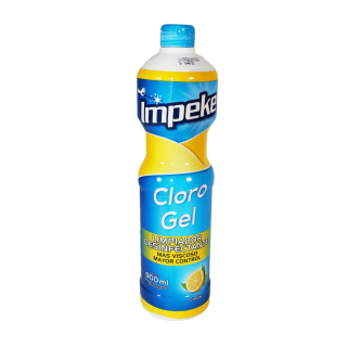 CLORO GEL IMPEKE 900 ML AROMA LIMON