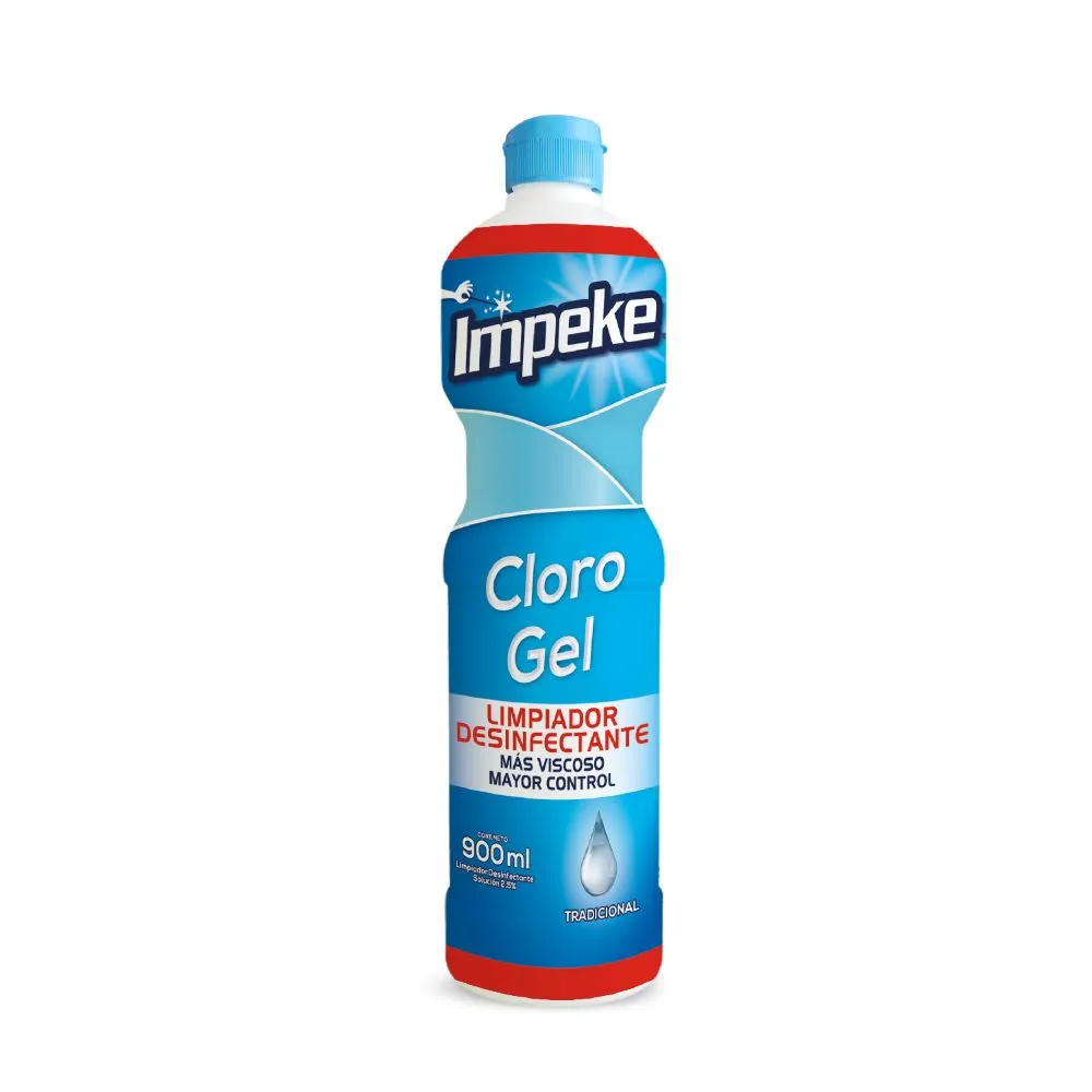 CLORO GEL IMPEKE TRADICIONAL 900 ML
