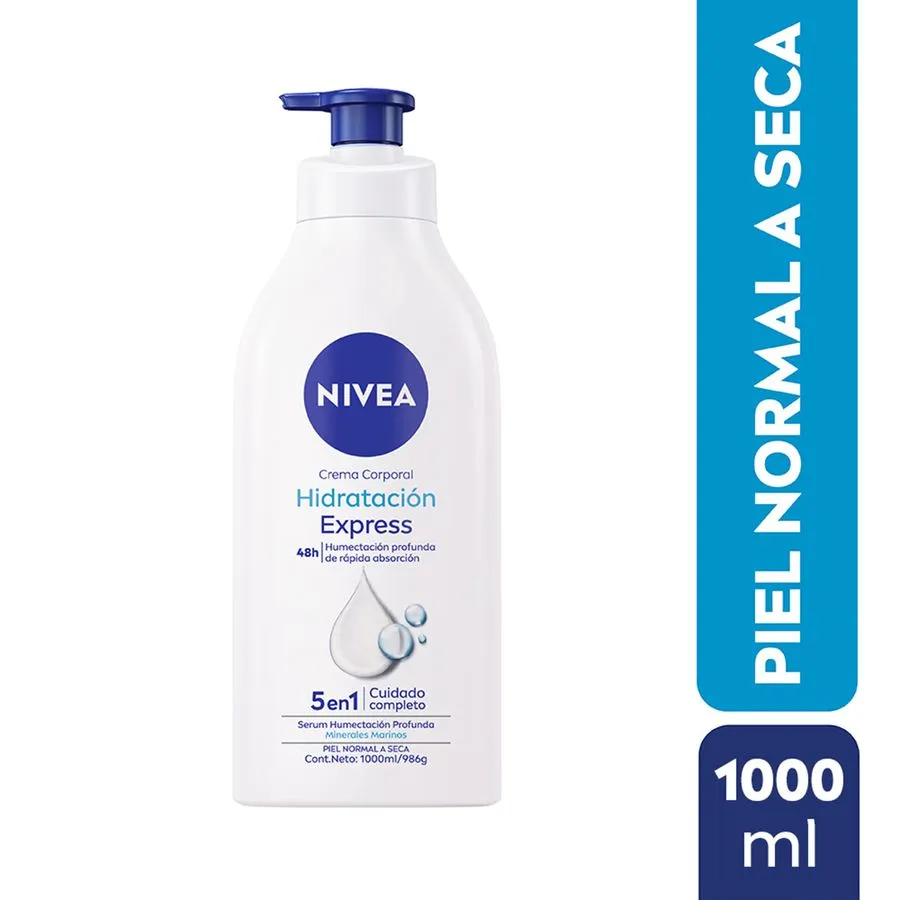 CREMA NIVEA HIDRATACION 1000 ML