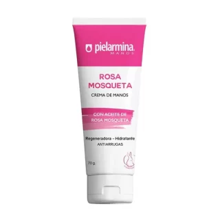 CREMA DE MANOS PIERLAMINA ROSA MOSQUETA 70 GRS