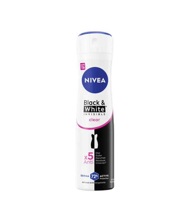 DEO NIVEA BLACK & WHITE CLEAR 150 ML