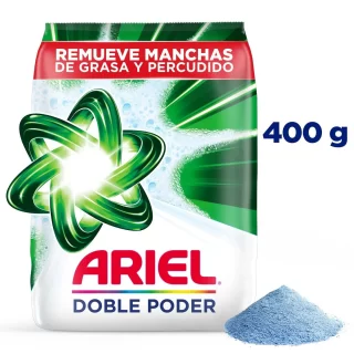 DETERGENTE EN POLVO ARIEL 400GRS